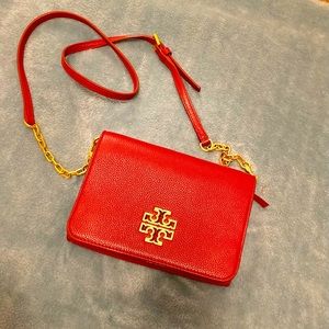 Tory Burch pebbled leather crossbody